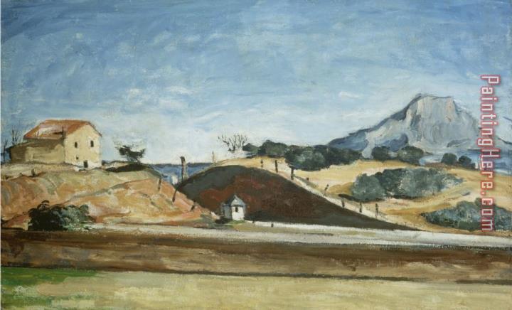 Paul Cezanne The Railway Cutting About 1870
